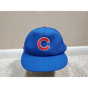 Vintage Chicago Cubs Snapback Baseball‎ Cap Size Medium - Large M - L Annco